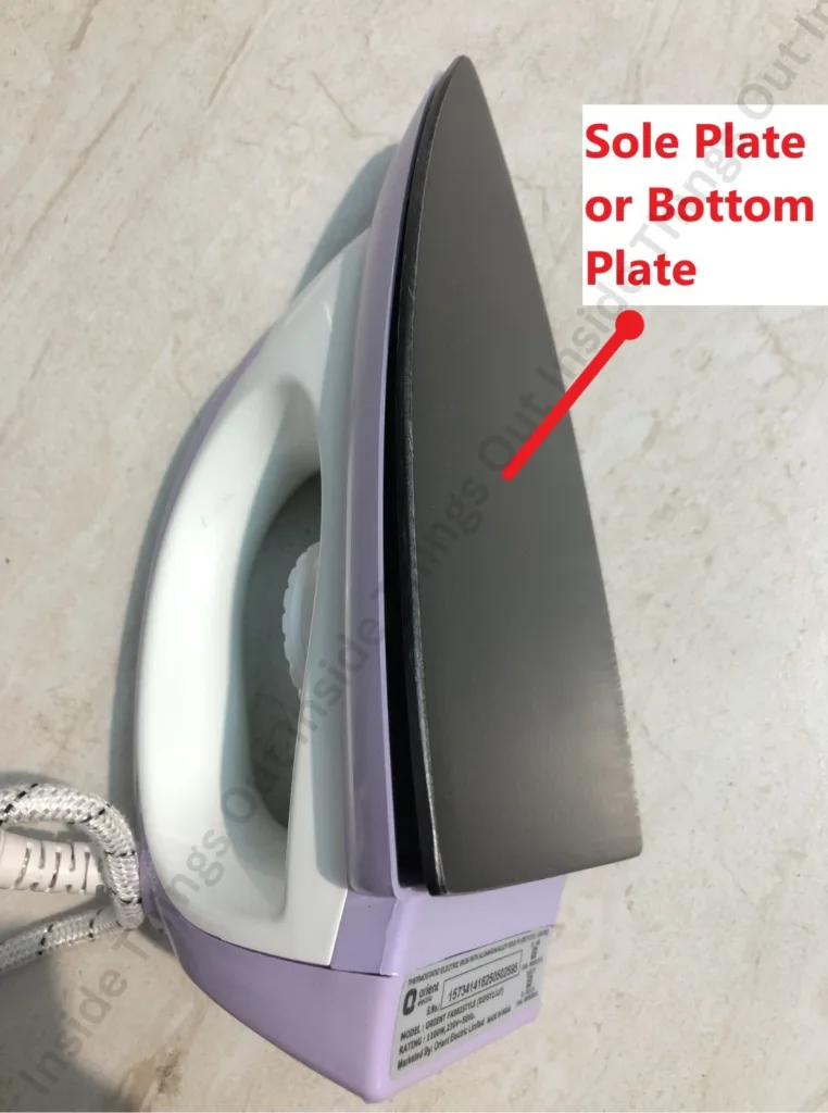Iron Sole plate, Press Sole plate.