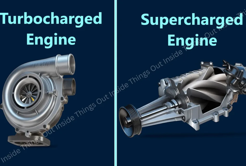 Turbocharged engine, Supercharged engine.